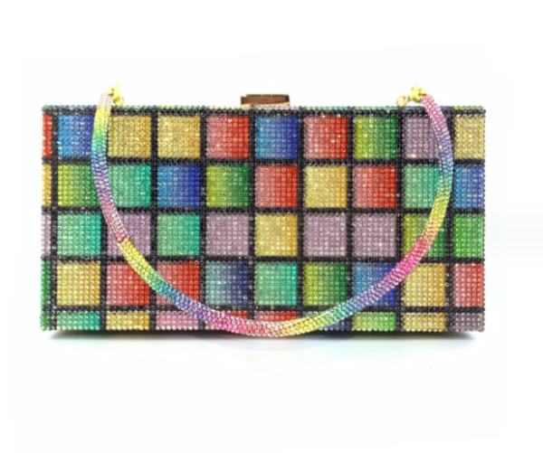 Diamond Rainbow Handheld Bag