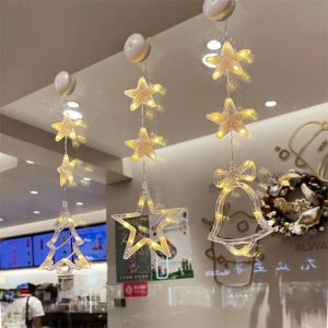 Festive Starlight Trio - Led Window Decor Set