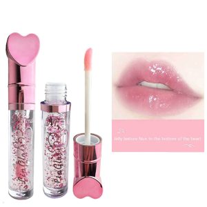 Love Heart-Shaped Color Changing No Stain On Cup Lip Lotion Moisturizing