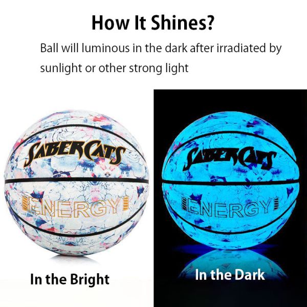 Luminous Blue Basketball