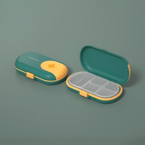 Portable Pill Box Small Packaging Travel Storage