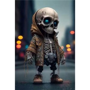 Halloween Skeleton Figurines