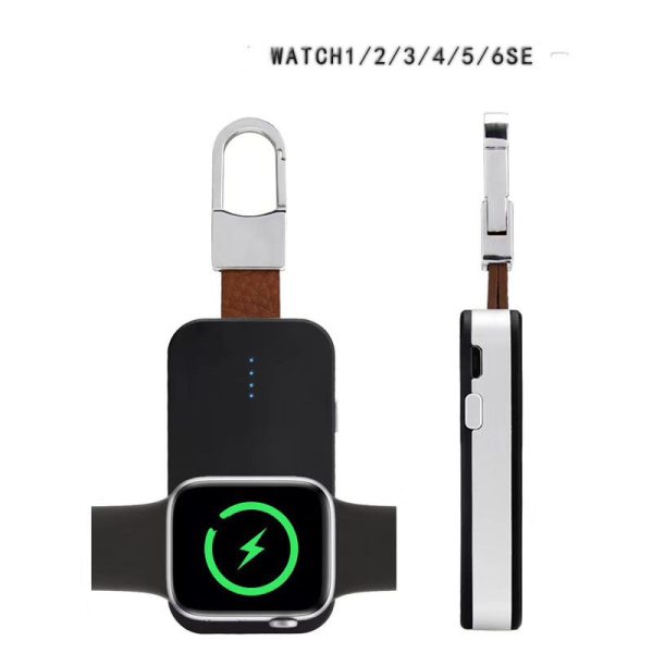 Keychain Power Bank Mini Watch Wireless Charger