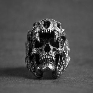 Skull Retro Devil Skull Ring