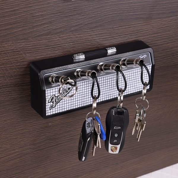 Musical Jack Rack Key HolderGuitarist'S Key Organizer