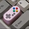 Game Console Handle Metal Transparent Keycap Wireless Mechanical Keyboard Switch