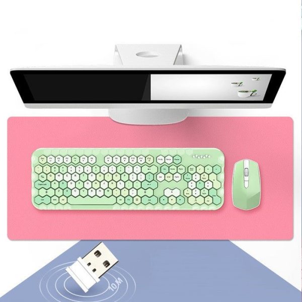 Girls Favorite Wireless Keyboard And Mouse Set Mini Keyboard