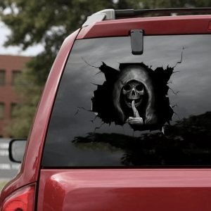 Halloween Car Wall Floor Skull Bumper Horror Sticker