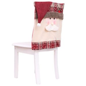 High Quality Christmas Chairs Set Christmas Goods Table Decorated Christmas Hat