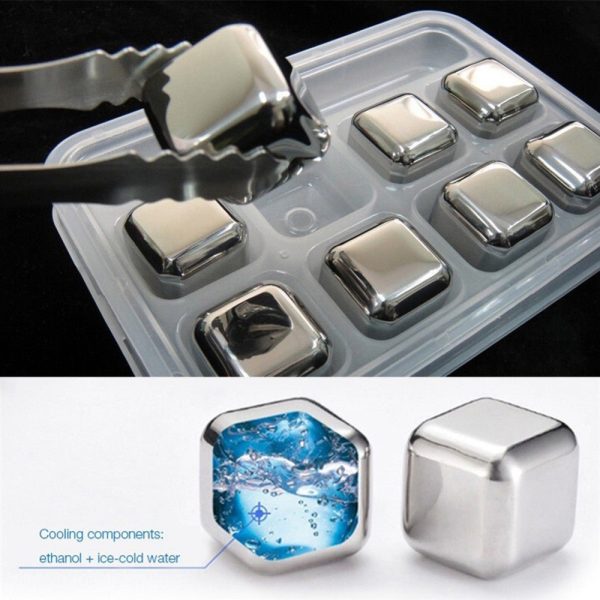 Ice Cubes Set Chilling Stones Beverage Cooling Cube