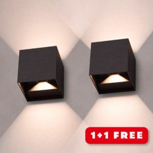 Led Cube Wall Lamps | 1+1