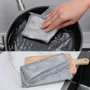 Metal Mesh Cloths - Goodbye Stubborn Stains!