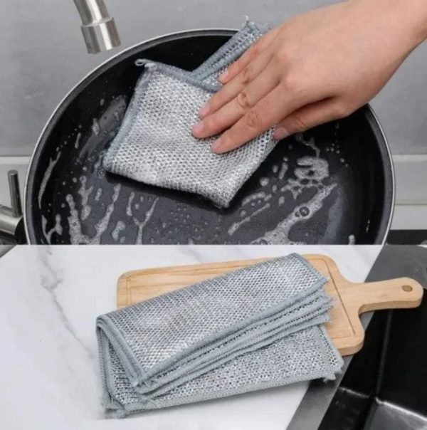 Metal Mesh Cloths - Goodbye Stubborn Stains!