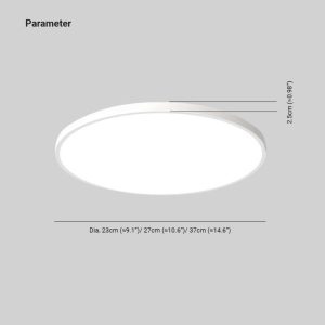 Quinn Modern Round Led Ceiling Lamps