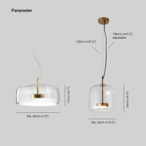 Hailie Retro Led Hanging Lamps