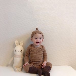 Infant Baby Dinosaur Round Neck Suit