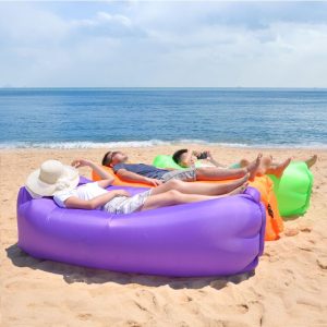 Inflatable Lounger Air Sofa Hammock-Portable Anti-Air Leaking Design-Ideal Couch For Beach Traveling Camping