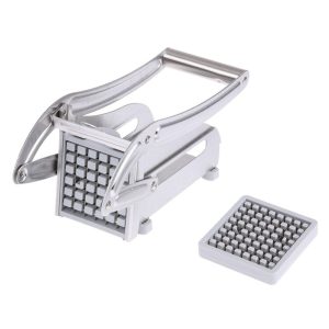 Kitchen Gadgets Blades Potato Chopper Stainless French Fries Slicer