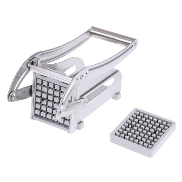 Kitchen Gadgets Blades Potato Chopper Stainless French Fries Slicer