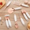 Kitchen Household Peeler Gadget Copper Plating Set