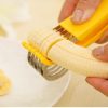 Kitchenware Banana Slicer Stainless Steel Cut Ham Sausage Cutter