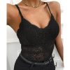 Lace Plus Size Spaghetti Straps Outerwear Vest Women'S Slim Fit Inner Wear Bottoming Shirt