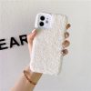 Lamb Plush Silicone Fine Hole Phone Case For Iphone