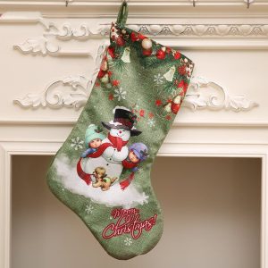 Large Christmas Gift Candy Stocking Ornament