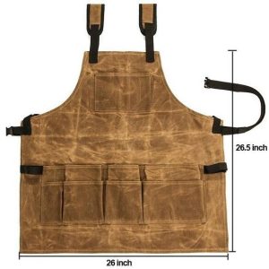 Leather Webbing Apron