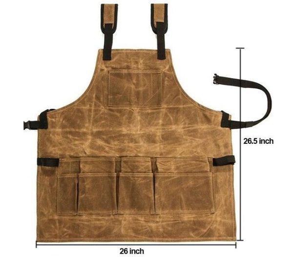 Leather Webbing Apron