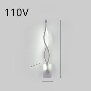 Led Wall Lamp Nordic Minimalist Bedroom Bedside Lamp