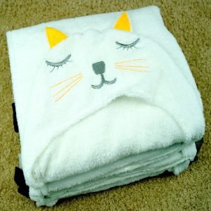 Lion King, Cute Cat Shaped Baby Bath Towel