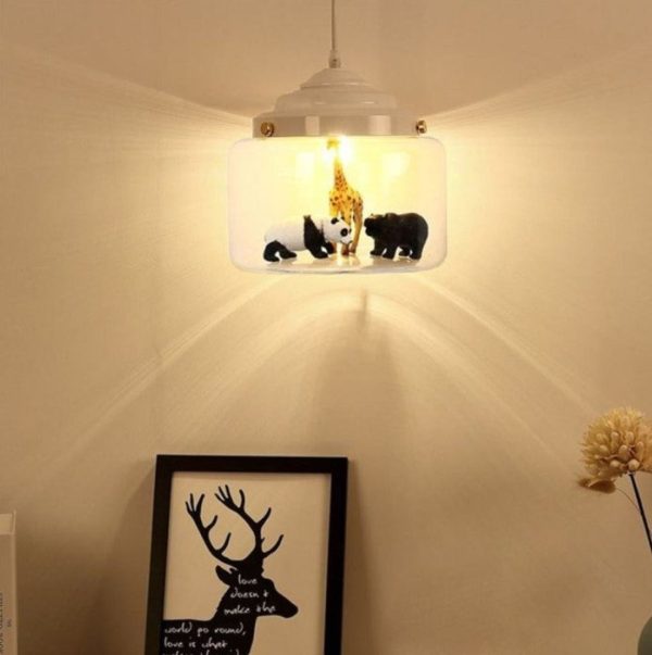 Little Zoo | Pendant Lamp With Glass Shade