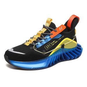 Low-Top Round Toe Injection Shoes Sports Daily Sneakers