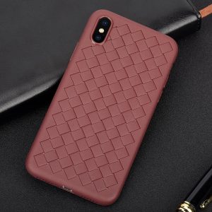 Luxury Grid Weaving Case For Iphone