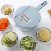 Mandoline Slicer Vegetable Slicer Potato Peeler Carrot Onion Grater With Strainer