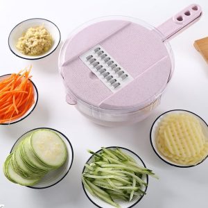 Mandoline Slicer Vegetable Slicer Potato Peeler Carrot Onion Grater With Strainer