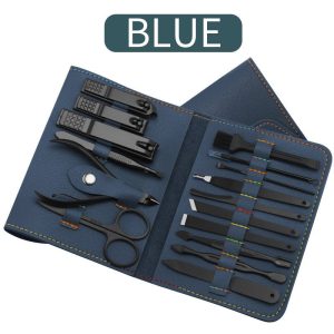 Manicure Pedicure Set Nail Art Tools With Bag 4/16 Pieces