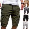 Men Casual Jogger Sports Cargo Shorts