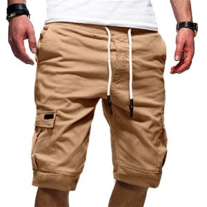 Men Casual Jogger Sports Cargo Shorts