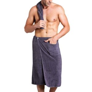 Men'S Bath Towel Bath Skirt