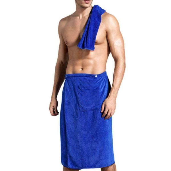 Men'S Bath Towel Bath Skirt