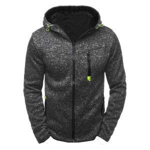 Men'S Hoodie Grey Casual Branded Sweatshirts