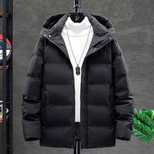 Men'S Plus Size Thick Warm Down Coat