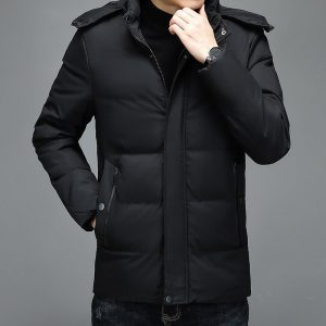 Men'S Plus Size Thick Warm Down Coat