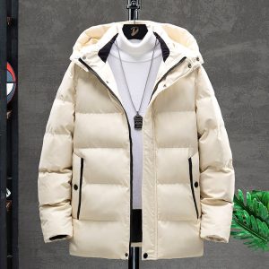 Men'S Plus Size Thick Warm Down Coat