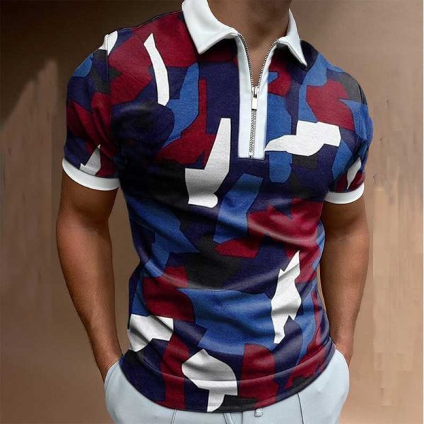 Men'S Polo Shirts Short-Sleeved Shirt