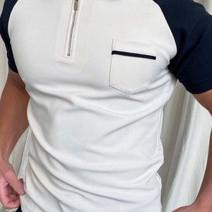 Men'S Polo Shirts Short-Sleeved Shirt