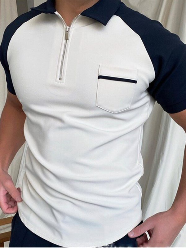 Men'S Polo Shirts Short-Sleeved Shirt