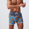 Men'S Short Beach Pants Casual Shorts Loose And Comfortable